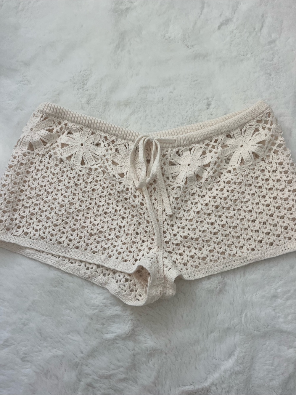 Wild Fable Crochet Bikini Cover Shorts